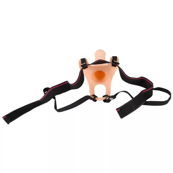 You2Toys - gode ceinture creux - taille M - couleur chair