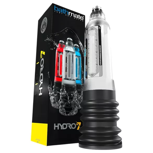 Bathmate Hydro7 - pompe pénienne hydraulique (transparente)