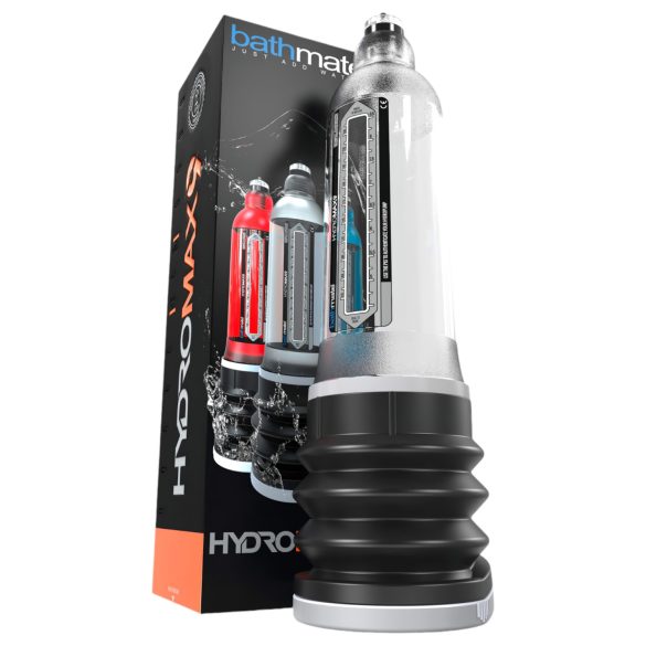 Bathmate Hydromax9 - pompe à pénis hydraulique - transparent
