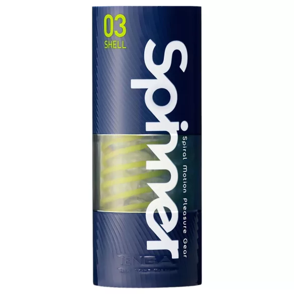 TENGA - masturbateur homme rotatif - transparent