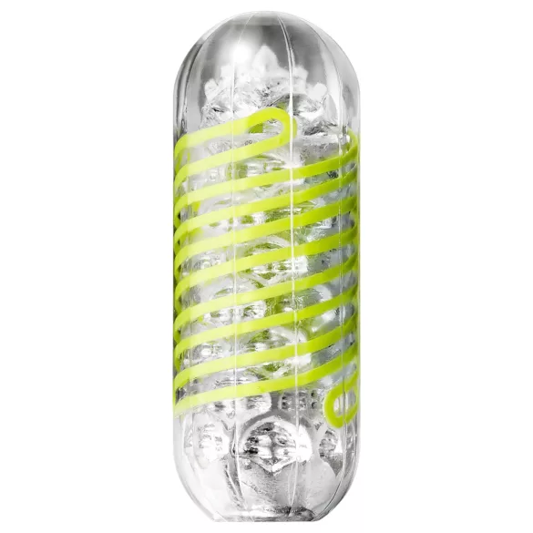 TENGA - masturbateur homme rotatif - transparent