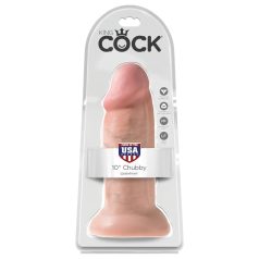 King Cock - gode réaliste 25 cm - couleur chair