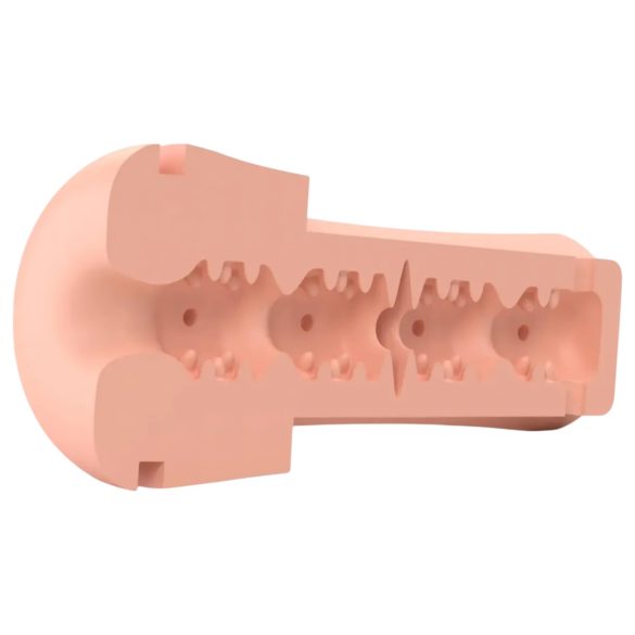 mystim Opus E Donut - masturbateur électrique (naturel-noir)