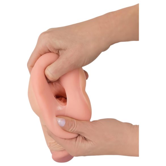 Nature Skin - vagin et gaine pénis 2 en 1 - couleur chair