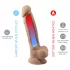Silexd 7 - gode ventouse - réaliste - 17,5 cm - couleur chair