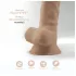 Silexd 7 - gode ventouse - réaliste - 17,5 cm - couleur chair