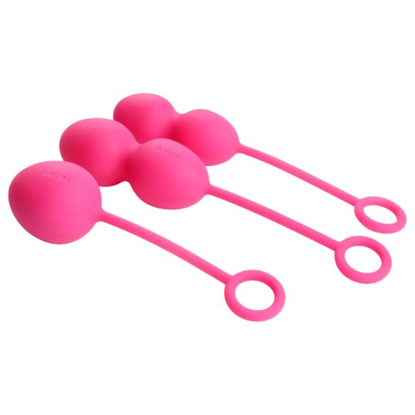 Svakom Nova - Boules de geisha 3 pièces - silicone rouge