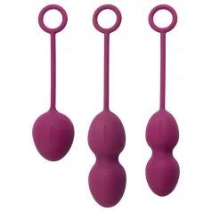 Svakom - Boules de geisha - Set 3 pièces - silicone violet