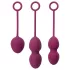 Svakom - Boules de geisha - Set 3 pièces - silicone violet