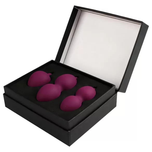 Svakom - Boules de geisha - Set 3 pièces - silicone violet