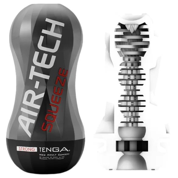 TENGA - masturbateur homme effet succion puissant - noir