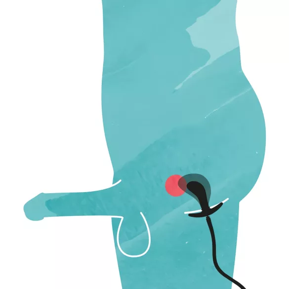 You2Toys - plug anal gonflable - noir