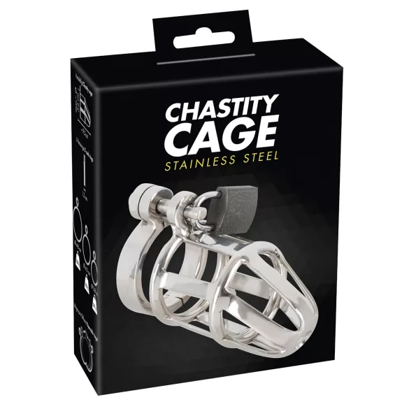 You2Toys - Cage de chasteté homme - métal avec cadenas