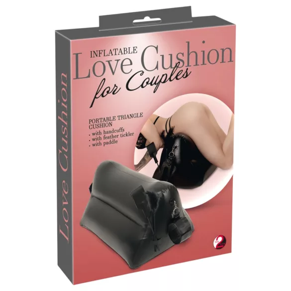 You2Toys - coussin d’amour gonflable - set accessoire sexuel noir