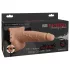 Fetish - gode ceinture réaliste éjaculateur 19 cm - silicone chair