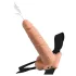 Fetish - gode ceinture réaliste éjaculateur 19 cm - silicone chair