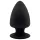 Silexd M - plug anal modelable - 11 cm - silicone noir