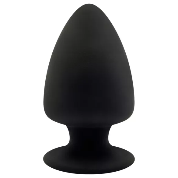 Silexd M - plug anal modelable - 11 cm - silicone noir
