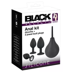 Black Velvets - set de plugs anaux (4 pièces, noir)