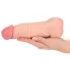 Nature Skin - vagin masturbateur et gaine pénis 2en1 - silicone chair