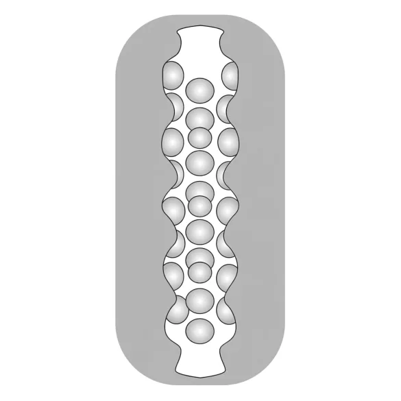 STROKER Speed - masturbateur fessier homme - effet réaliste - transparent