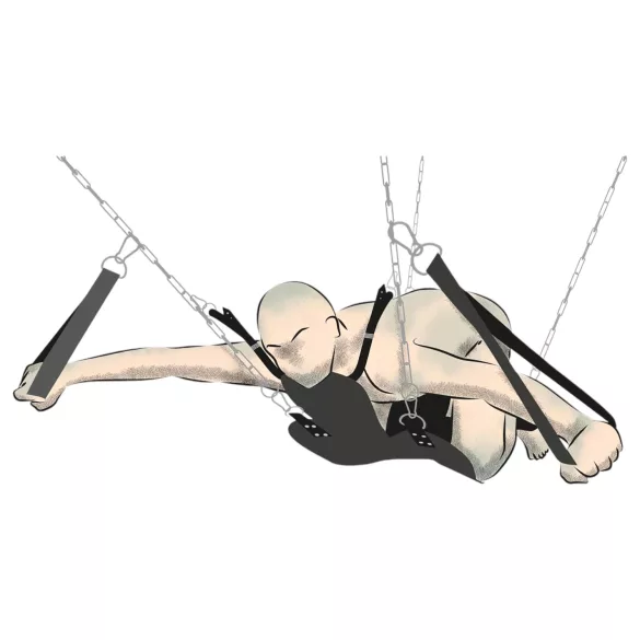 You2Toys - balançoire sexuelle - noire
