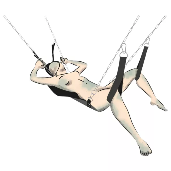 You2Toys - balançoire sexuelle - noire