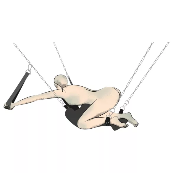 You2Toys - balançoire sexuelle - noire