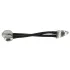 You2Toys - Cockring avec poids anal - silicone noir