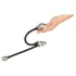 You2Toys - Cockring avec poids anal - silicone noir