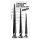 You2Toys - set de plugs anaux extra longs (3 pièces) - noir