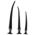 You2Toys - set de plugs anaux extra longs (3 pièces) - noir