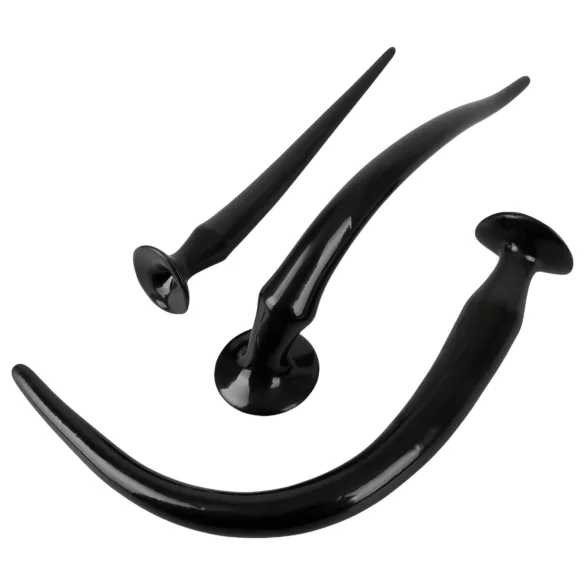 You2Toys - set de plugs anaux extra longs (3 pièces) - noir