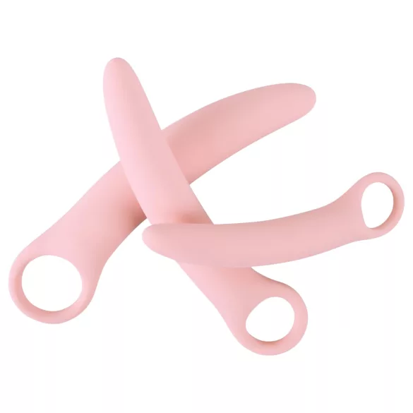 SMILE - Kit d'entraînement vaginal - 3 pièces - silicone rose