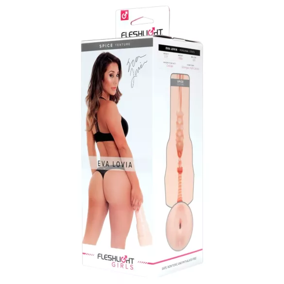 Fleshlight Eva Lovia Spice - masturbateur anal réaliste pour homme