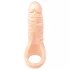 Realistixxx - gode réaliste avec cockring - effet peau - couleur chair