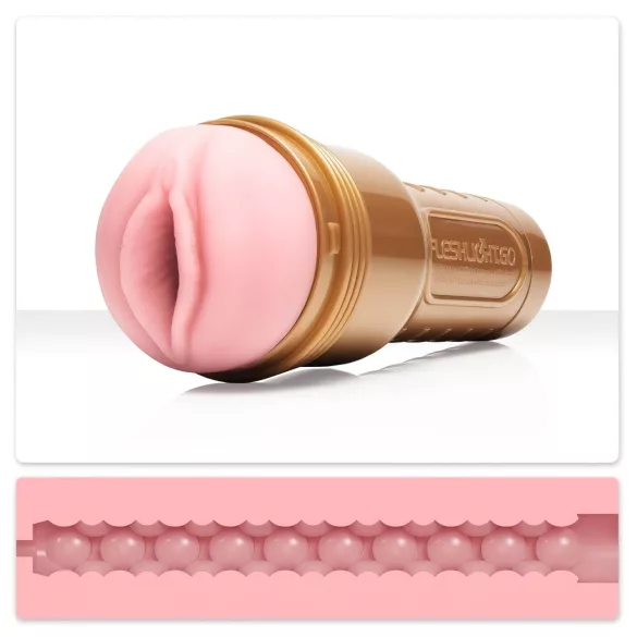 Fleshlight - masturbateur compact Stamina Training - vagin réaliste rose