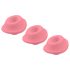 Womanizer Premium Eco - set d'embouts suceurs de rechange - rose (x3)