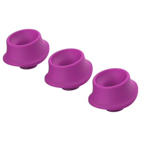 Womanizer L - set de têtes d’aspiration grand format - violet - lot de 3