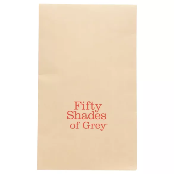 Fifty Shades of Grey - collier et pinces tétons - noir et rouge