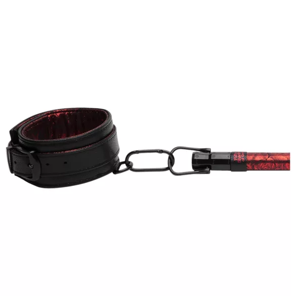 Fifty Shades of Grey - barre d'écartement bondage - noir et rouge