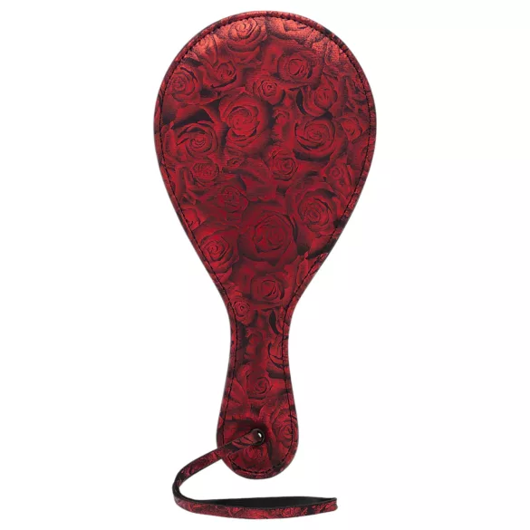 Fifty Shades of Grey - paddle fessée - cuir noir rouge