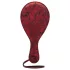 Fifty Shades of Grey - paddle fessée - cuir noir rouge
