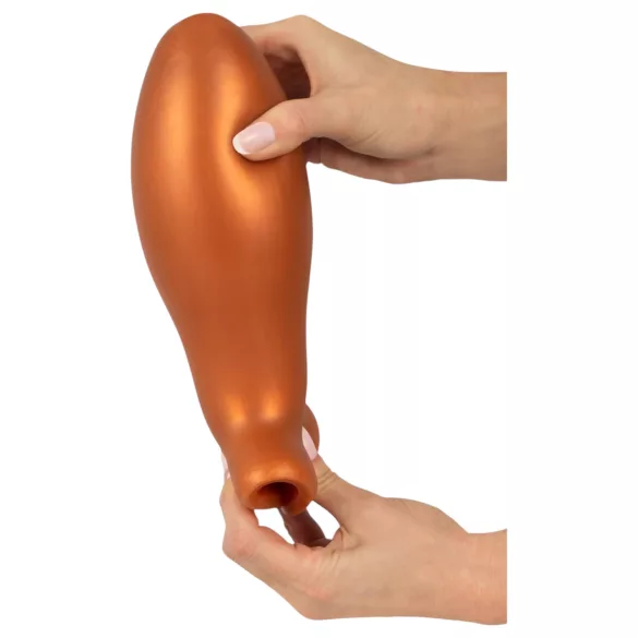 ANOS - plug anal large - silicone orange