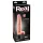 Real Feel Deluxe No.7 - gode ceinturé réaliste avec testicules - couleur chair
