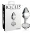 Icicles No. 44 - plug anal conique - verre transparent