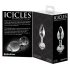 Icicles No. 44 - plug anal conique - verre transparent