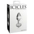 Icicles No. 44 - plug anal conique - verre transparent