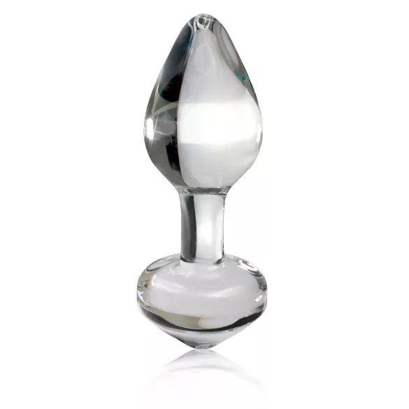Icicles No. 44 - plug anal conique - verre transparent