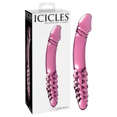 Icicles No. 57 - gode double pénétration pénis verre rose